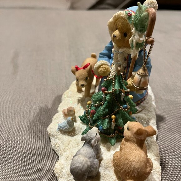 1996 Christmas Cherished Teddies Olga “Feel the Peace”  Limited Edition - Picture 3 of 4